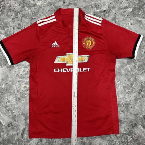 Adidas Manchester United Jersey 2017-18 Home Football Shirt Size S Soccer - Picture 4 of 6